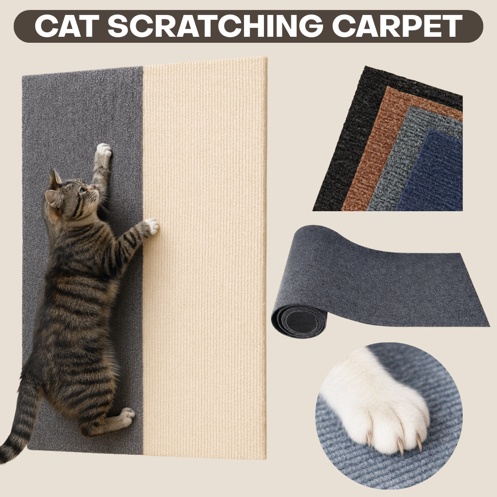 Multifunctional Cat Scratching Carpet