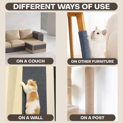 Multifunctional Cat Scratching Carpet