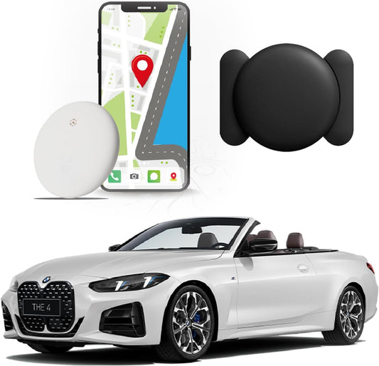 Mini Hidden GPS Tracking Device for Vehicles, Cars etc, Hidden GPS Car Tracking Device with Magnetic Waterproof Case, Running in Apple FIND My, No Extra Monthly fee