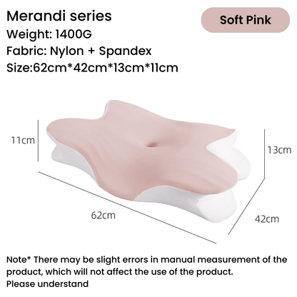 Butterfly Neck Support Deep Sleep Pillow – Cool, Ergonomic Cervical Support